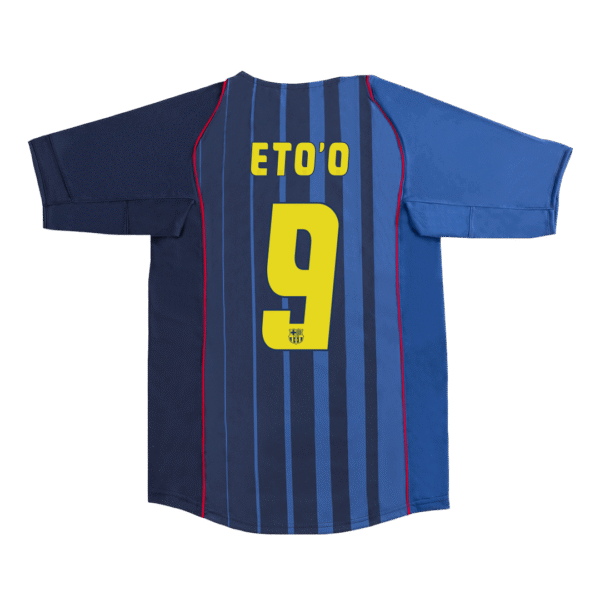 Retro ETO'O #9 2004/05 Barcelona Away  Soccer Jersey Top Soccer Jerseys Store