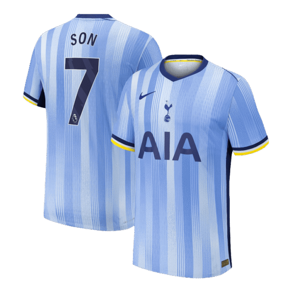 Player Version SON #7 Tottenham Hotspur Away  Soccer Jersey 2024/25 Top Soccer Jerseys Store