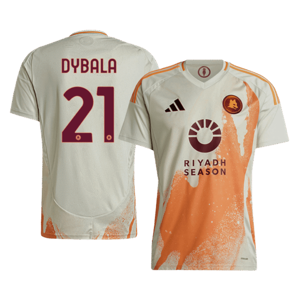 DYBALA #21 Roma Away  Soccer Jersey 2024/25 Top Soccer Jerseys Store