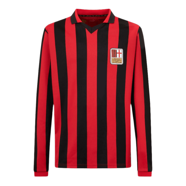 AC Milan Long Sleeve  Soccer Jersey 2024/25 - 125th Anniversary Top Soccer Jerseys Store