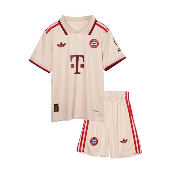 Kid's Bayern Munich Third Away  Soccer Jersey Kit(Jersey+Shorts) 2024/25 - UCL Top Soccer Jerseys Store