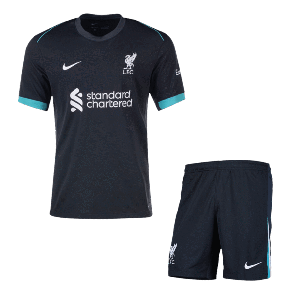 Liverpool Away  Soccer Jersey Kit(Jersey+Shorts) 2024/25 Top Soccer Jerseys Store