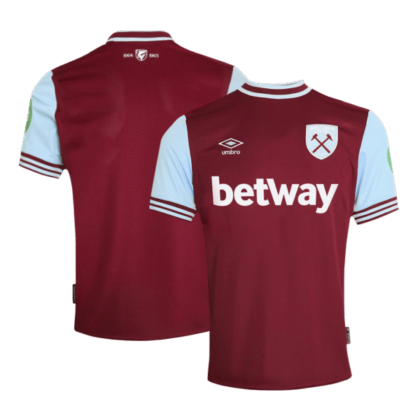 West Ham United Home  Soccer Jersey 2024/25 Top Soccer Jerseys Store