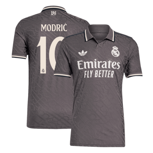 Player Version MODRI? #10 Real Madrid Third Away  Soccer Jersey 2024/25 Top Soccer Jerseys Store