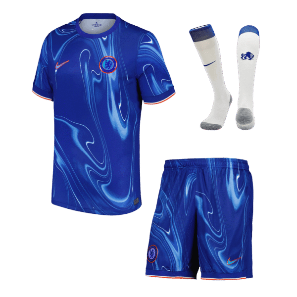 Chelsea Home  Soccer Jersey Kit(Jersey+Shorts+Socks) 2024/25 Top Soccer Jerseys Store
