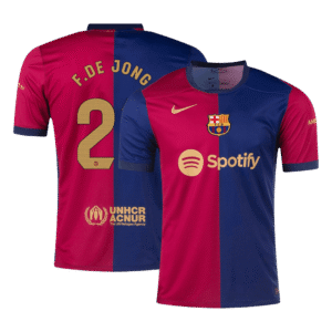 F.DE JONG #21 Barcelona Home  Soccer Jersey 2024/25 Top Soccer Jerseys Store