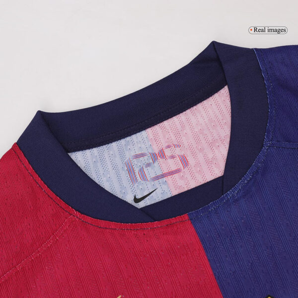 Player Version Barcelona Home  Soccer Jersey 2024/25 - 125th Anniversary Top Soccer Jerseys Store