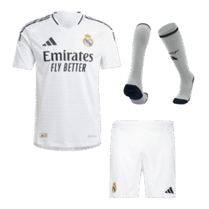 Player Version Real Madrid Home  Soccer Jersey Kit(Jersey+Shorts+Socks) 2024/25 Top Soccer Jerseys Store