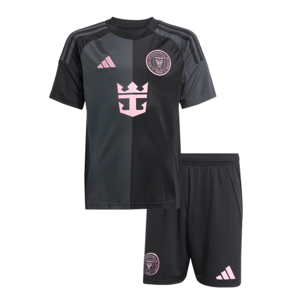 Kid's Inter Miami CF Away  Soccer Jersey Kit(Jersey+Shorts) 2025 Top Soccer Jerseys Store