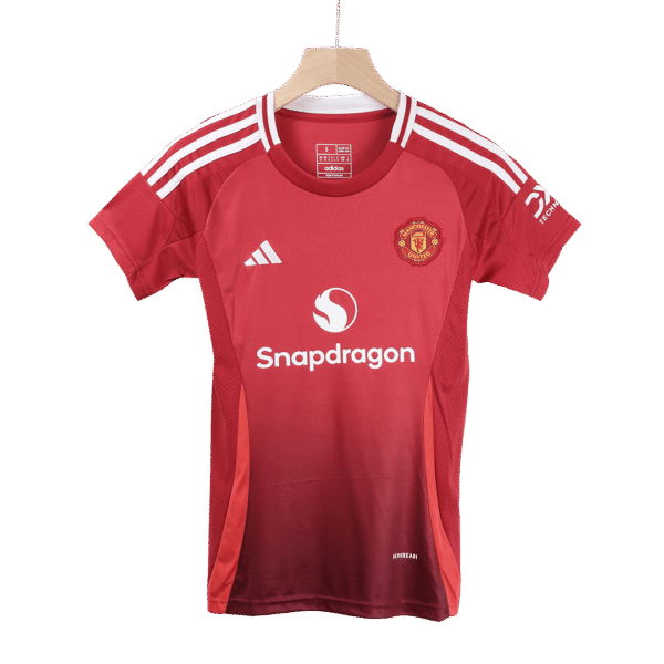 Women's Manchester United Home  Soccer Jersey 2024/25 Top Soccer Jerseys Store