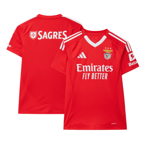Benfica Home  Soccer Jersey 2024/25 Top Soccer Jerseys Store