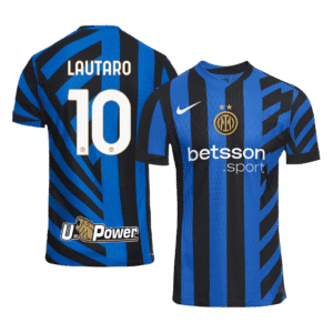 Player Version LAUTARO #10 Inter Milan Home  Soccer Jersey 2024/25 Top Soccer Jerseys Store