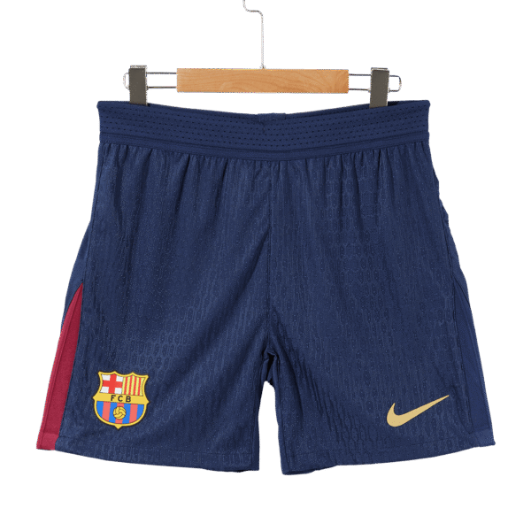 Player Version Barcelona Home Soccer Shorts 2024/25 Top Soccer Jerseys Store