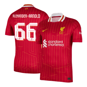 ALEXANDER-ARNOLD #66 Liverpool Home  Soccer Jersey 2024/25 - UCL Top Soccer Jerseys Store