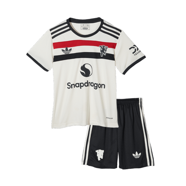 Kid's Manchester United Third Away  Soccer Jersey Kit(Jersey+Shorts) 2024/25 Top Soccer Jerseys Store