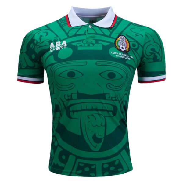 Mexico Home Retro Soccer Jersey 1998 Top Soccer Jerseys Store