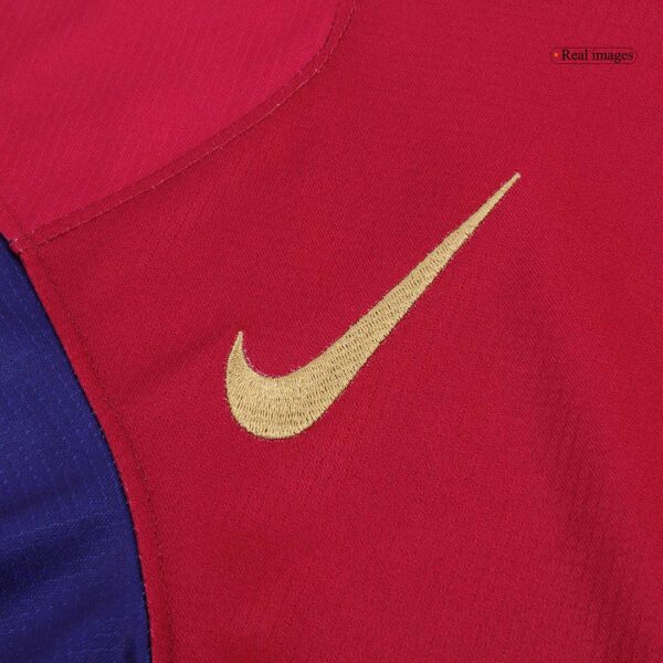 LAMINE YAMAL #19 Barcelona Home  Soccer Jersey 2024/25- Spotify Logo Without Text Top Soccer Jerseys Store