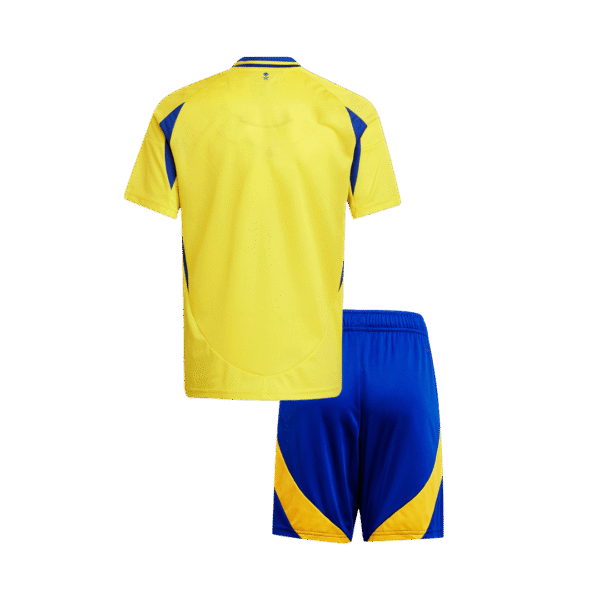 Kid's Al Nassr Home  Soccer Jersey Kit(Jersey+Shorts) 2024/25 Top Soccer Jerseys Store