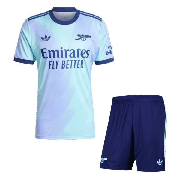 Arsenal Third Away  Soccer Jersey Kit(Jersey+Shorts) 2024/25 Top Soccer Jerseys Store