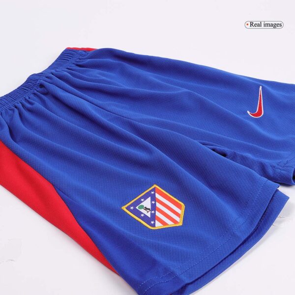 Kid's Atletico Madrid Home  Soccer Jersey Kit(Jersey+Shorts) 2024/25 Top Soccer Jerseys Store