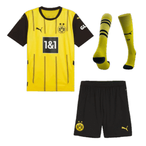Borussia Dortmund Home  Soccer Jersey Kit(Jersey+Shorts+Socks) 2024/25 Top Soccer Jerseys Store
