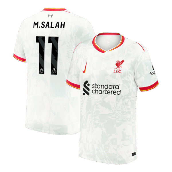 M.SALAH #11 Liverpool Third Away  Soccer Jersey 2024/25 Top Soccer Jerseys Store