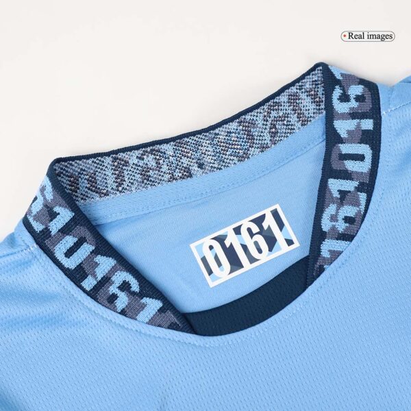 Kid's Manchester City Home  Soccer Jersey Kit(Jersey+Shorts) 2024/25 Top Soccer Jerseys Store