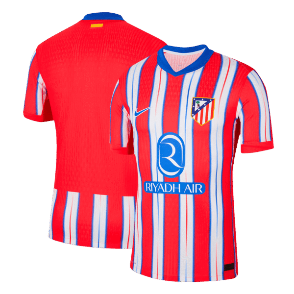 Player Version Atletico Madrid Home  Soccer Jersey 2024/25 Top Soccer Jerseys Store