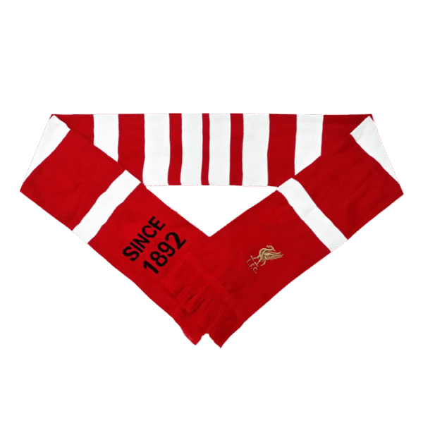 Liverpool Soccer knitting Scarf Red&White Top Soccer Jerseys Store