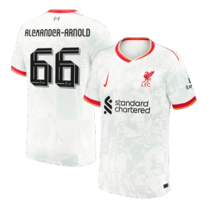 ALEXANDER-ARNOLD #66 Liverpool Third Away  Soccer Jersey 2024/25 Top Soccer Jerseys Store