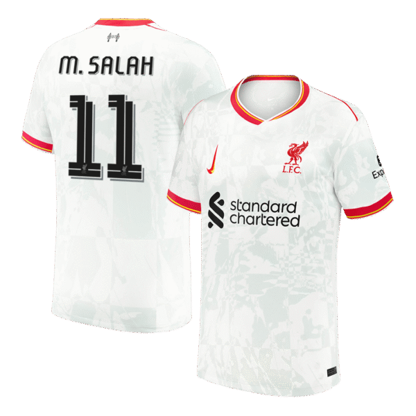 M.SALAH #11 Liverpool Third Away  Soccer Jersey 2024/25 - UCL Top Soccer Jerseys Store