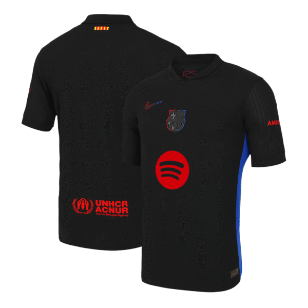 Player Version Barcelona Away  Soccer Jersey 2024/25 - Spotify Logo Without Text Top Soccer Jerseys Store