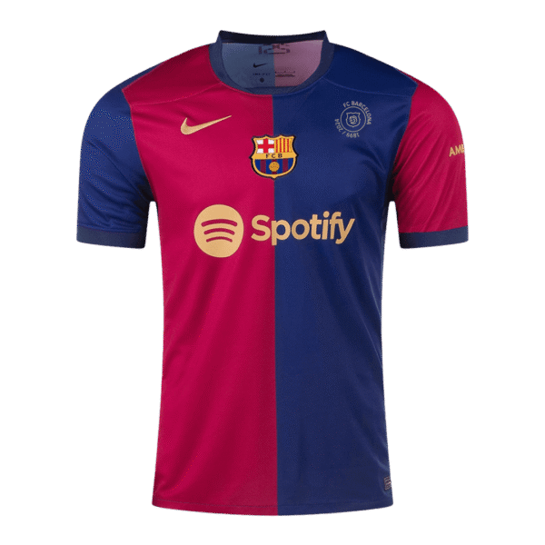 Barcelona Home  Soccer Jersey 2024/25- 125th Anniversary Top Soccer Jerseys Store