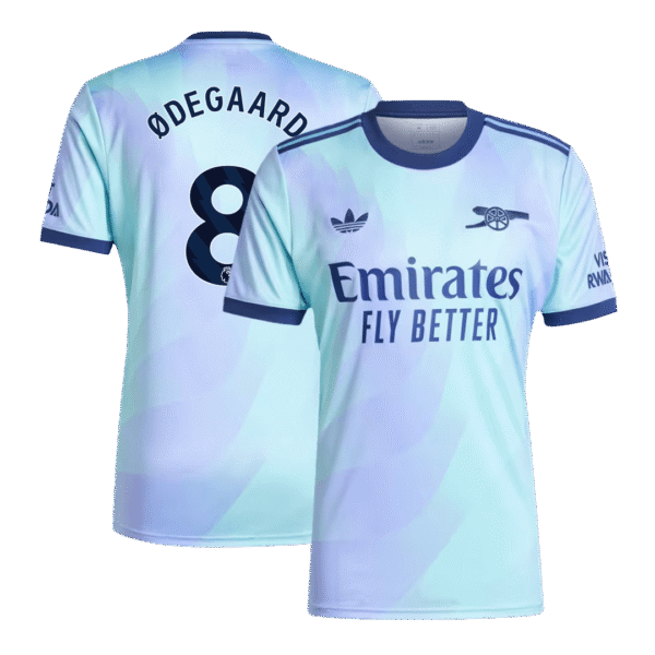 ?DEGAARD #8 Arsenal Third Away  Soccer Jersey 2024/25 Top Soccer Jerseys Store