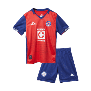 Kid's Cruz Azul Third Away  Soccer Jersey Kit(Jersey+Shorts) 2024/25 Top Soccer Jerseys Store