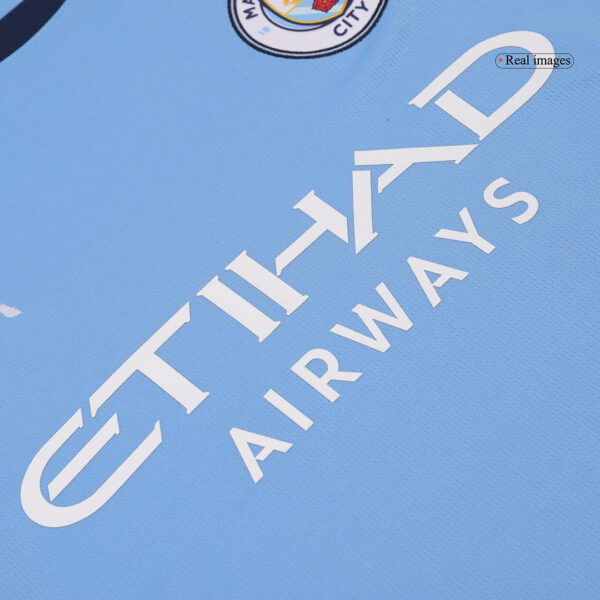 CHAMPIONS #24 Manchester City Home  Soccer Jersey 2024/25 Top Soccer Jerseys Store