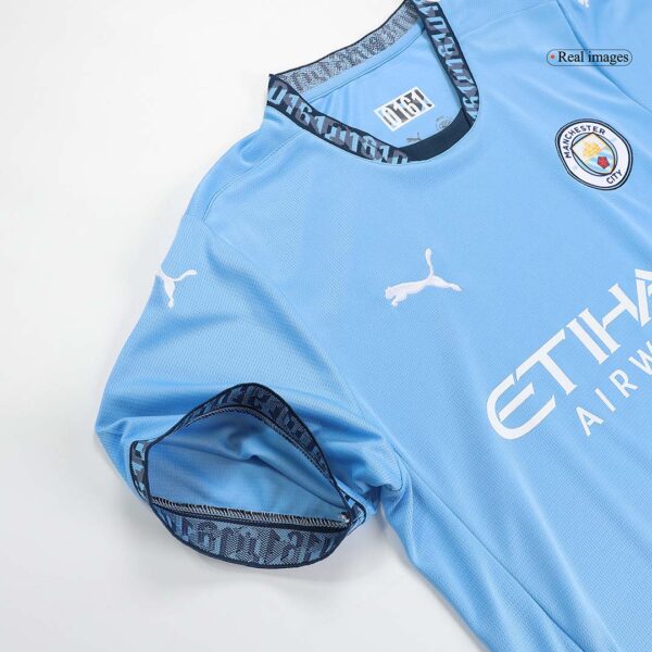 G?NDO?AN #19 Manchester City Home  Soccer Jersey 2024/25 Top Soccer Jerseys Store