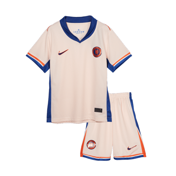 Kid's Chelsea Away  Soccer Jersey Kit(Jersey+Shorts) 2024/25 Top Soccer Jerseys Store