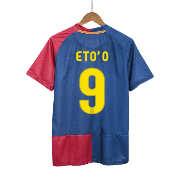 Retro A.INIESTA #8 2008/09 Barcelona Home  Soccer Jersey Top Soccer Jerseys Store