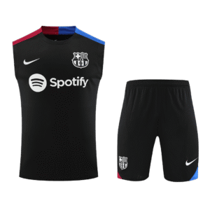 Barcelona Pre-Match  Soccer Jersey Vest Kit(Jersey+Shorts) 2024/25 Top Soccer Jerseys Store