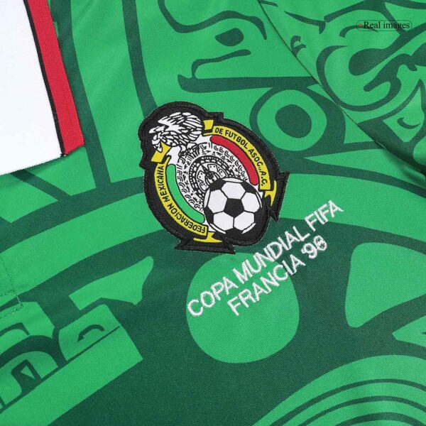 Mexico Home Retro Soccer Jersey 1998 Top Soccer Jerseys Store