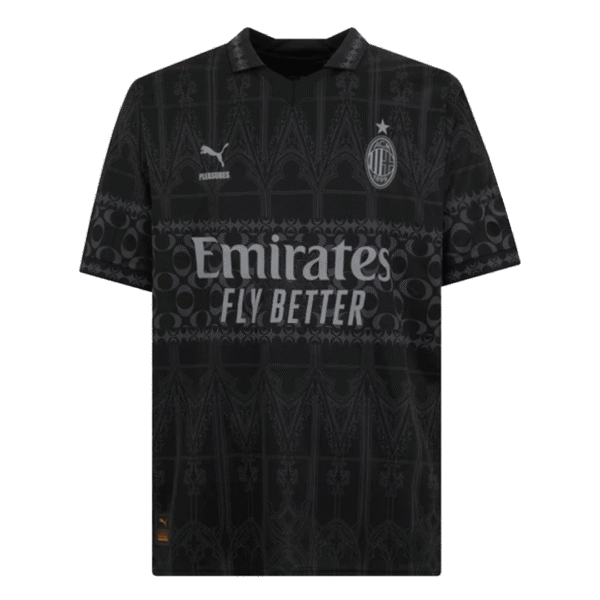 AC Milan X Pleasures Fourth Away  Soccer Jersey 2023/24 Top Soccer Jerseys Store