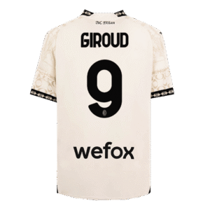 GIROUD #9 AC Milan X Pleasures Fourth Away  Soccer Jersey 2023/24 Top Soccer Jerseys Store