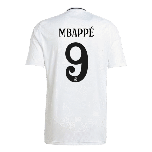 MBAPP? #9 Real Madrid Home  Soccer Jersey 2024/25 Top Soccer Jerseys Store