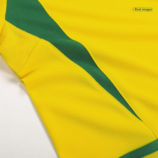 Retro CAFU #2 2002/03 Brazil Home  Soccer Jersey Top Soccer Jerseys Store